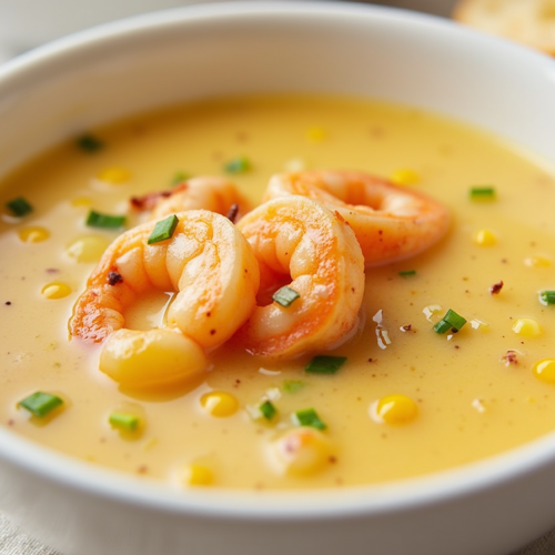 Creamy Shrimp Corn Soup