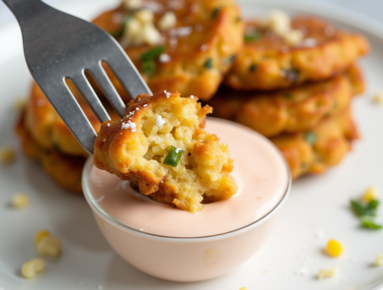 Mexican Street Corn Fritters