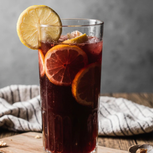 non alcoholic fall sangria