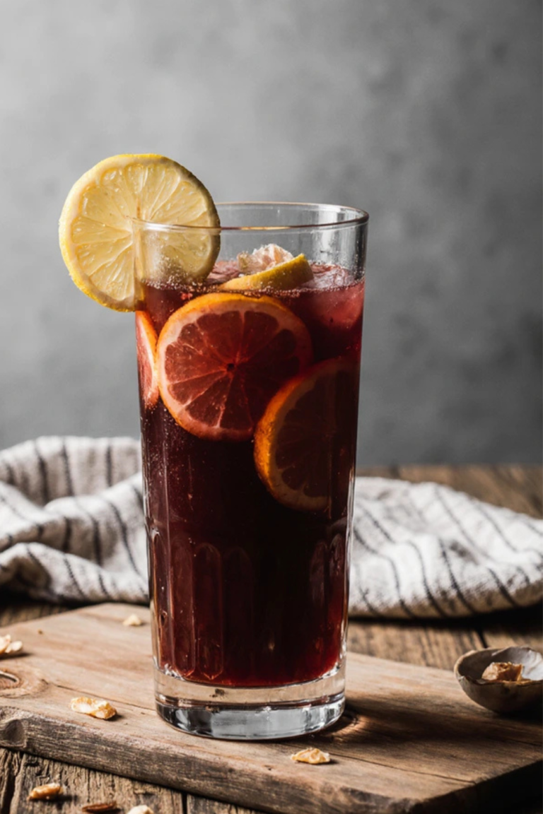 non alcoholic fall sangria