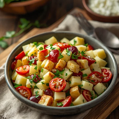 Parmesan Chopped Salad Recipe