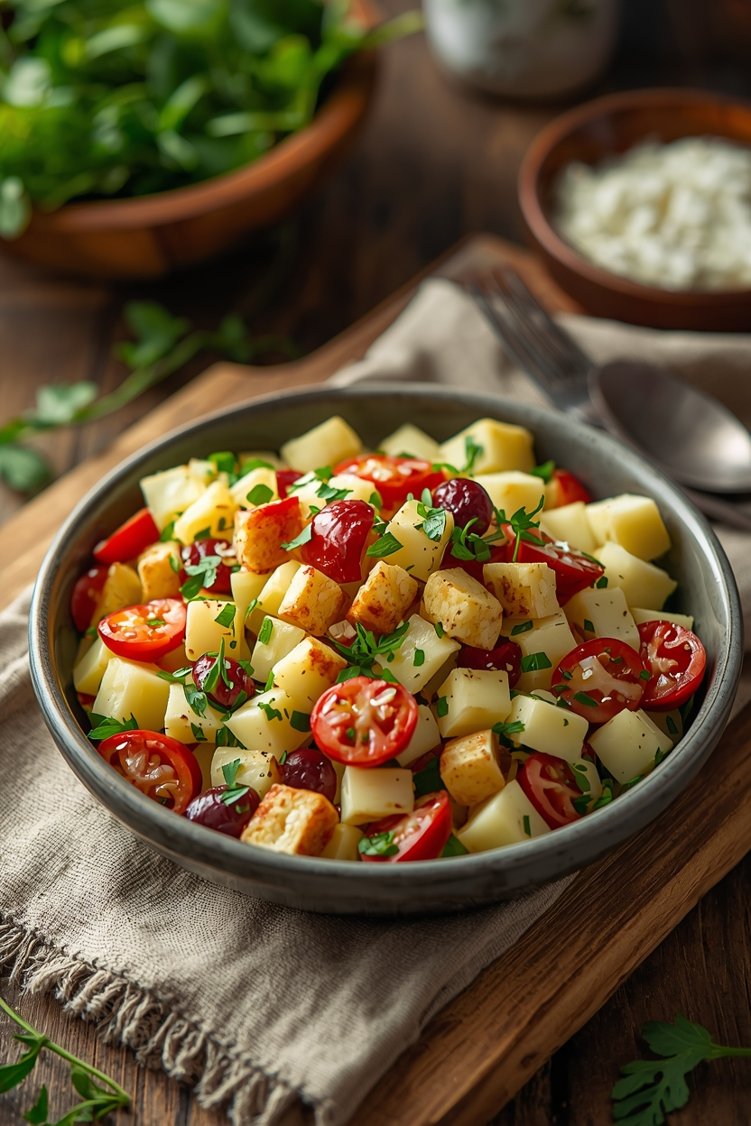 Parmesan Chopped Salad Recipe