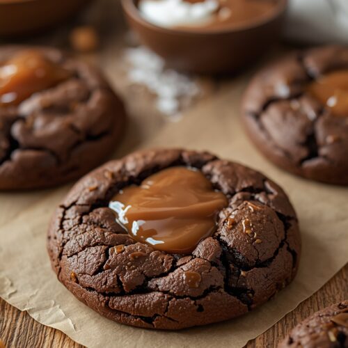 Ultimate Chocolate Chip Caramel Cookies