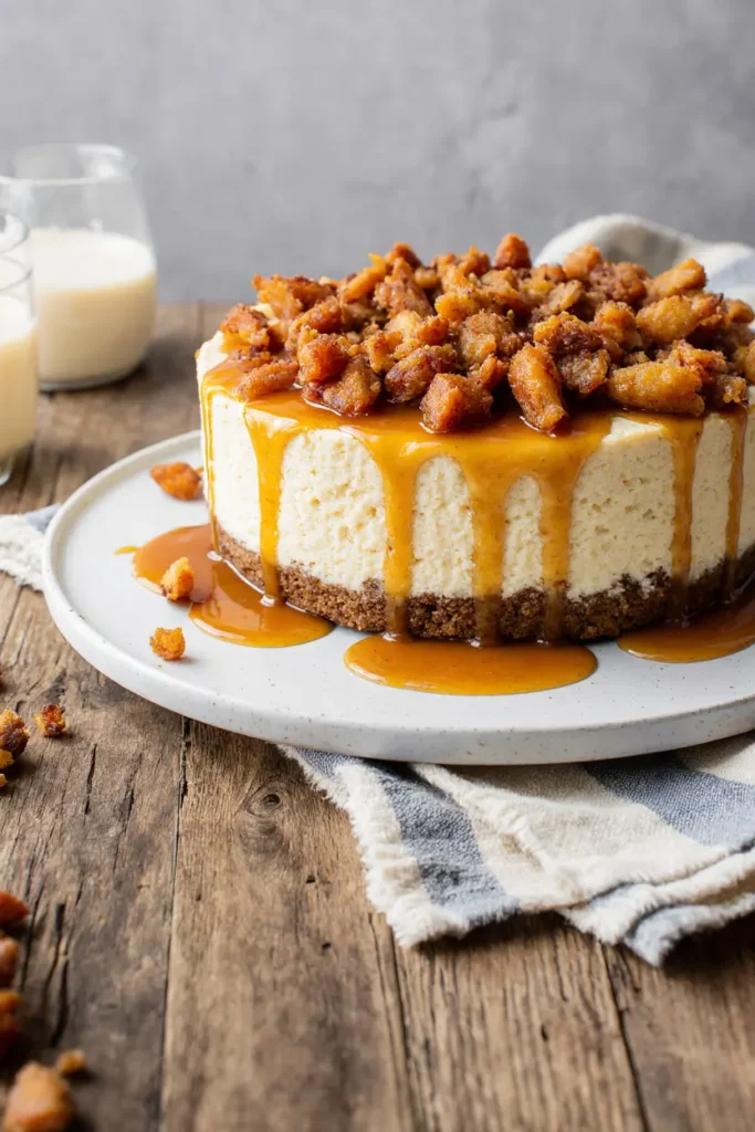 Simple Churro Cheesecake 
