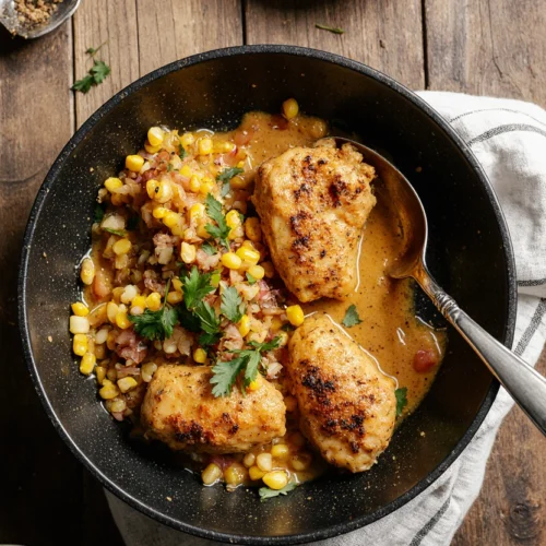 street corn chicken bowl