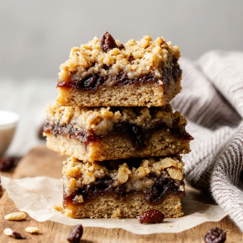 Oatmeal Raisin Cookie Bars