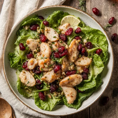 Asian Chicken Cranberry Salad