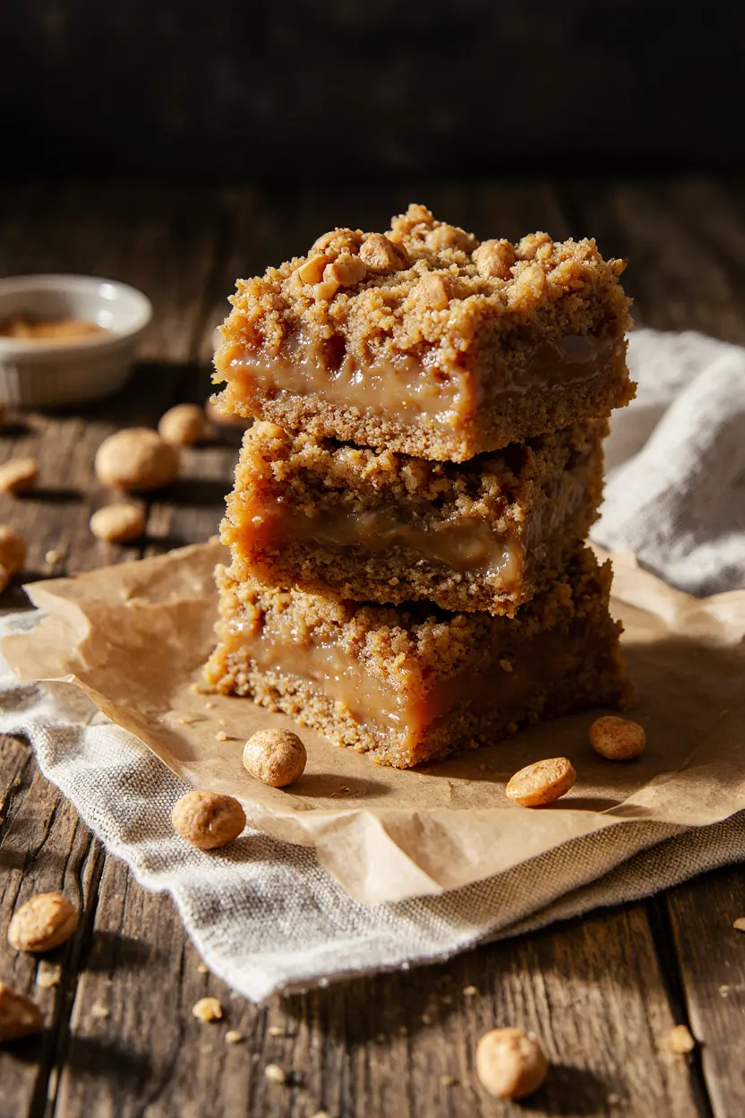 Peanut Butter Lunch Lady Cookie Bars