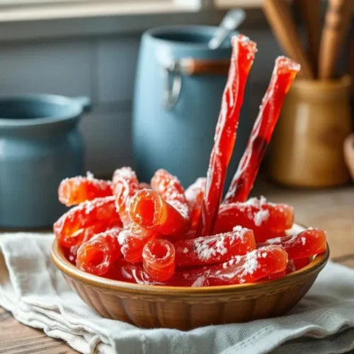 Homemade Kool-Aid Licorice Ropes