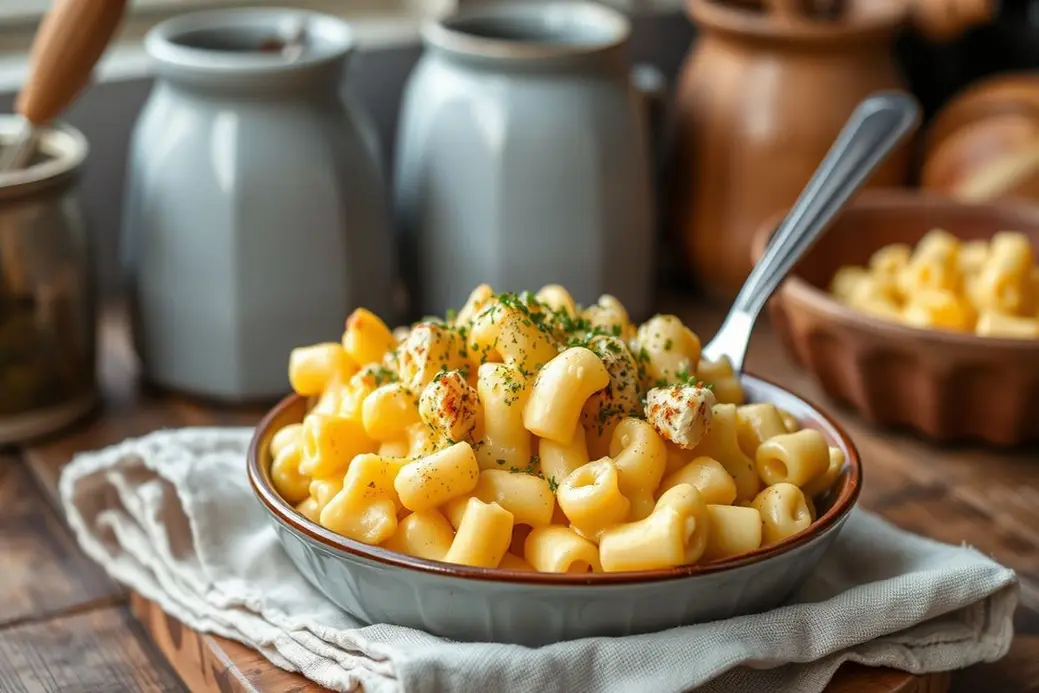 White Cheddar Mac and Cheese