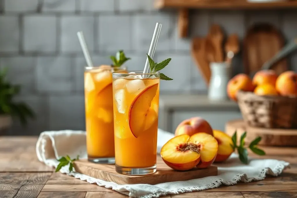 Perfect Peach Iced Tea