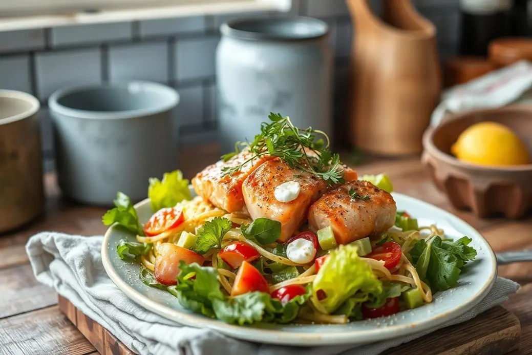 5-Ingredient Salmon Salad
