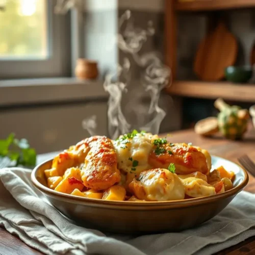 No-Peek Chicken Casserole