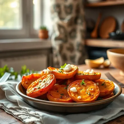 Roasted Sweet Potato Rounds