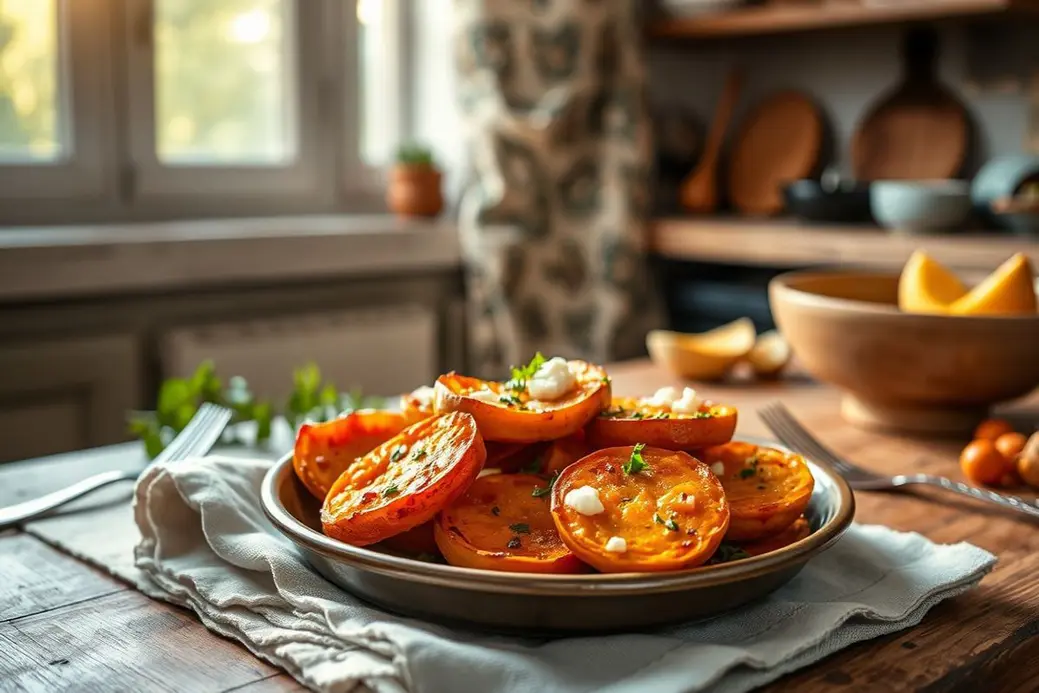 Roasted Sweet Potato Rounds