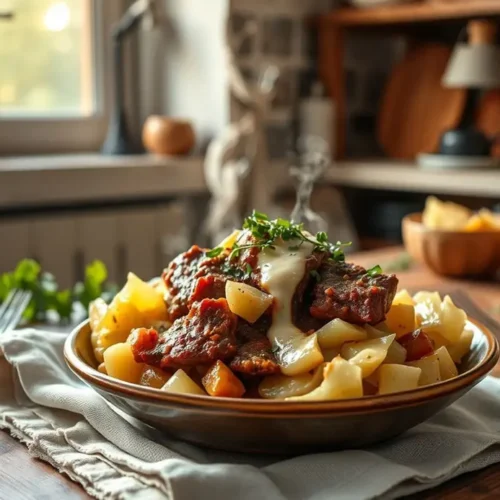 Slow Cooker Corned Beef and Cabbage