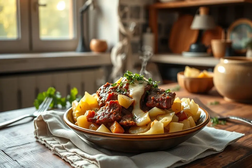 Slow Cooker Corned Beef and Cabbage