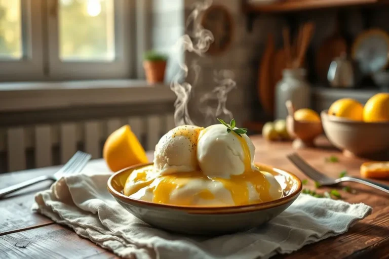 Creamy Lemon Custard Ice Cream
