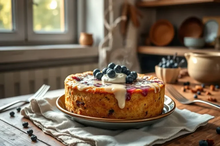 Sour Cream Blueberrry Coffee Cake