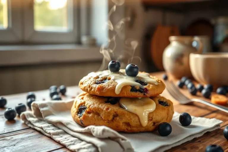 Blueberry Banana Breakfast Cookies